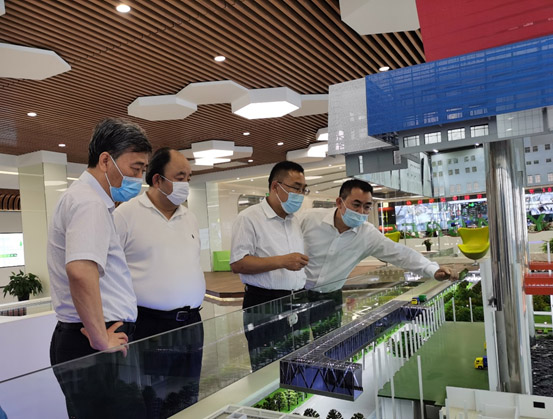 北京市副市长卢映川调研太阳集团官网通州项目