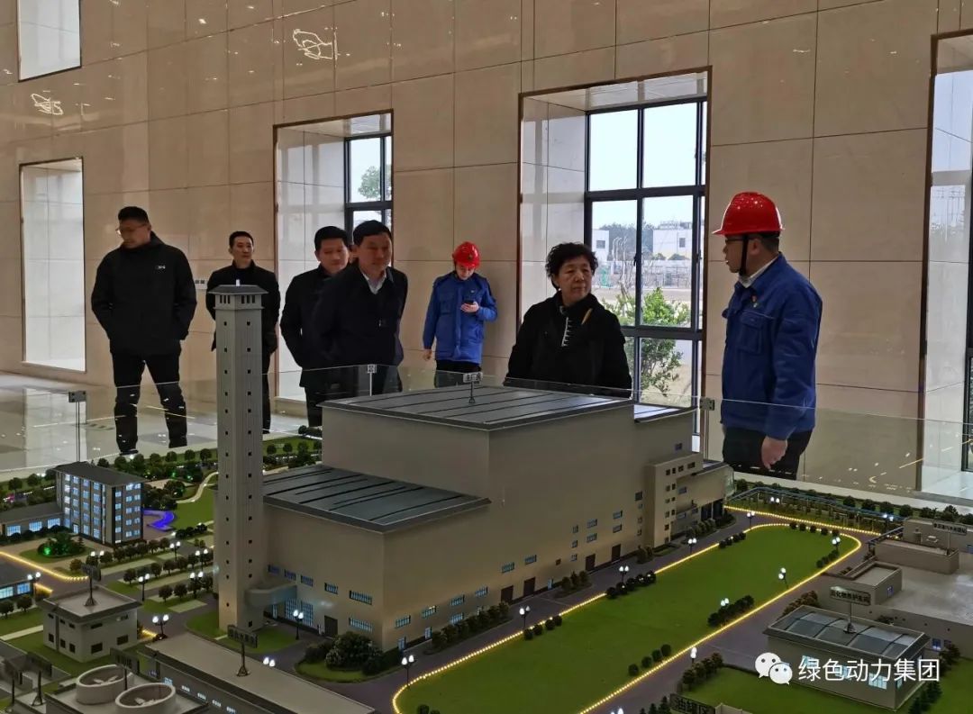 江西省生态环境厅一级巡视员石晶调研太阳集团官网丰城项目